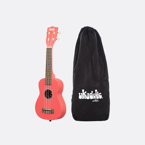 KALA RAZZLE DAZZLE UKADELIC SOPRANO UKULELE 21"