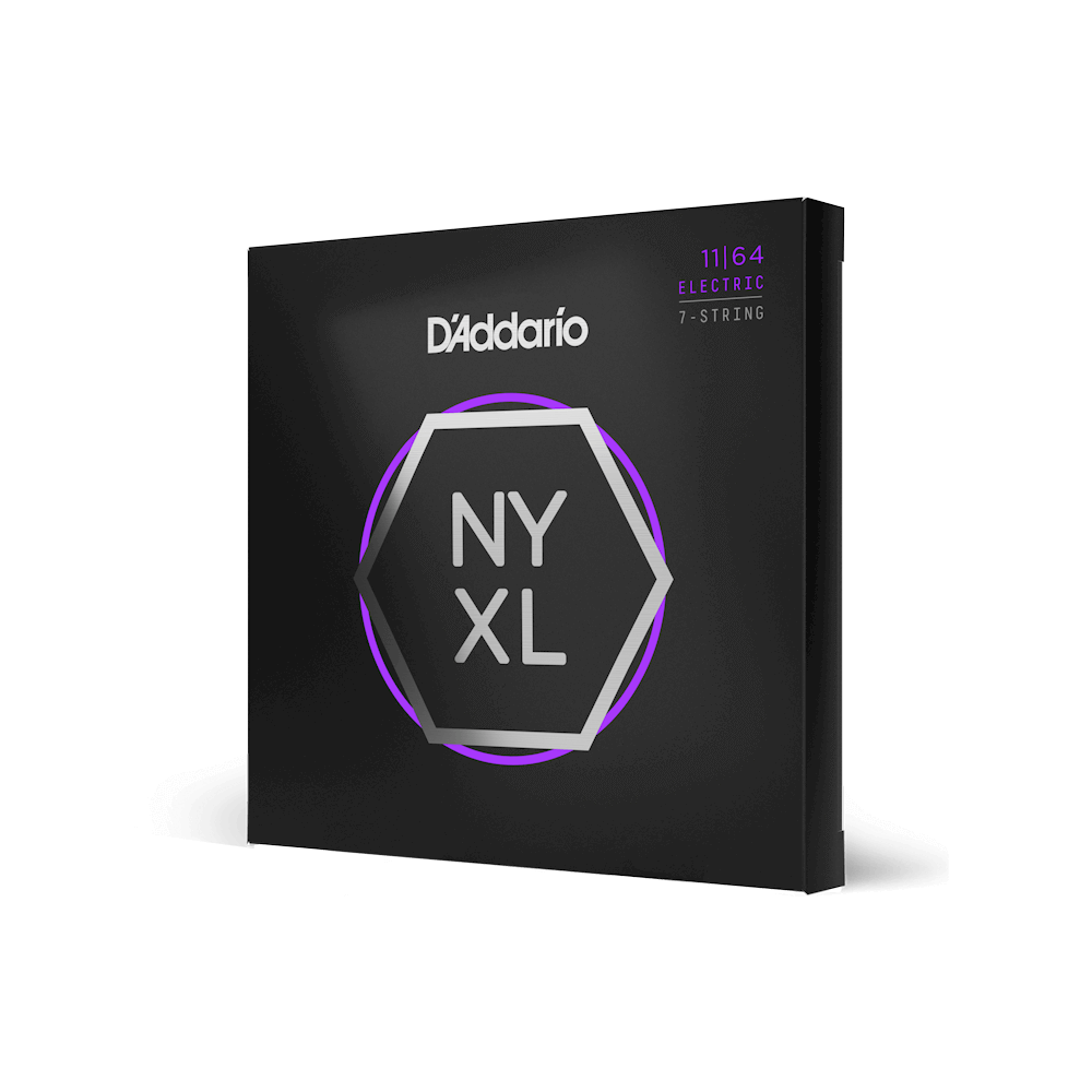 Daddario NYXL1164 Nickel Wound Electric 7-Strings High Carbon Steel