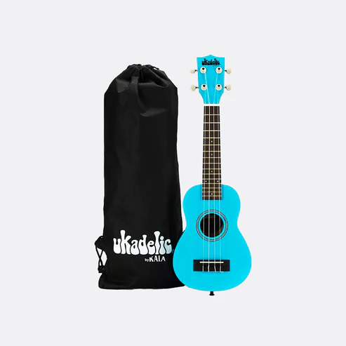 Kala Blue Yonder Ukadelic Soprano Ukulele 21"