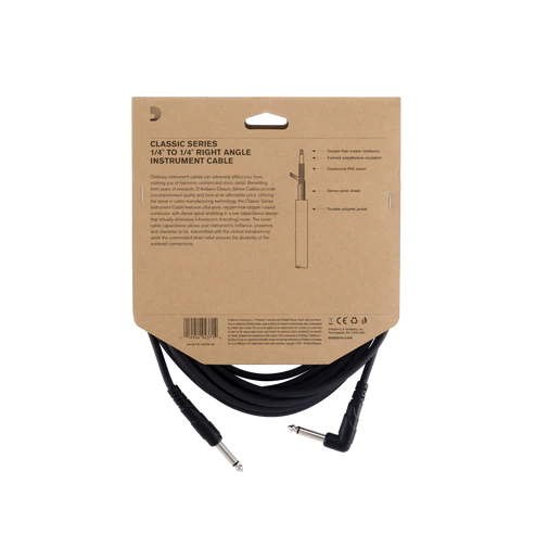 Daddario Instrument Cable PW-CGTRA-20