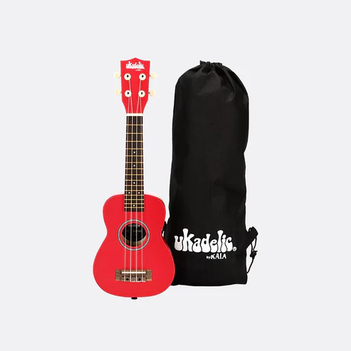 Kala Cherry Bomb Ukadelic Soprano Ukulele 21"