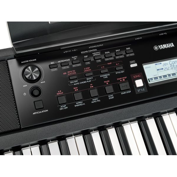 Yamaha Digital Keyboard PSR-E383+PA3C