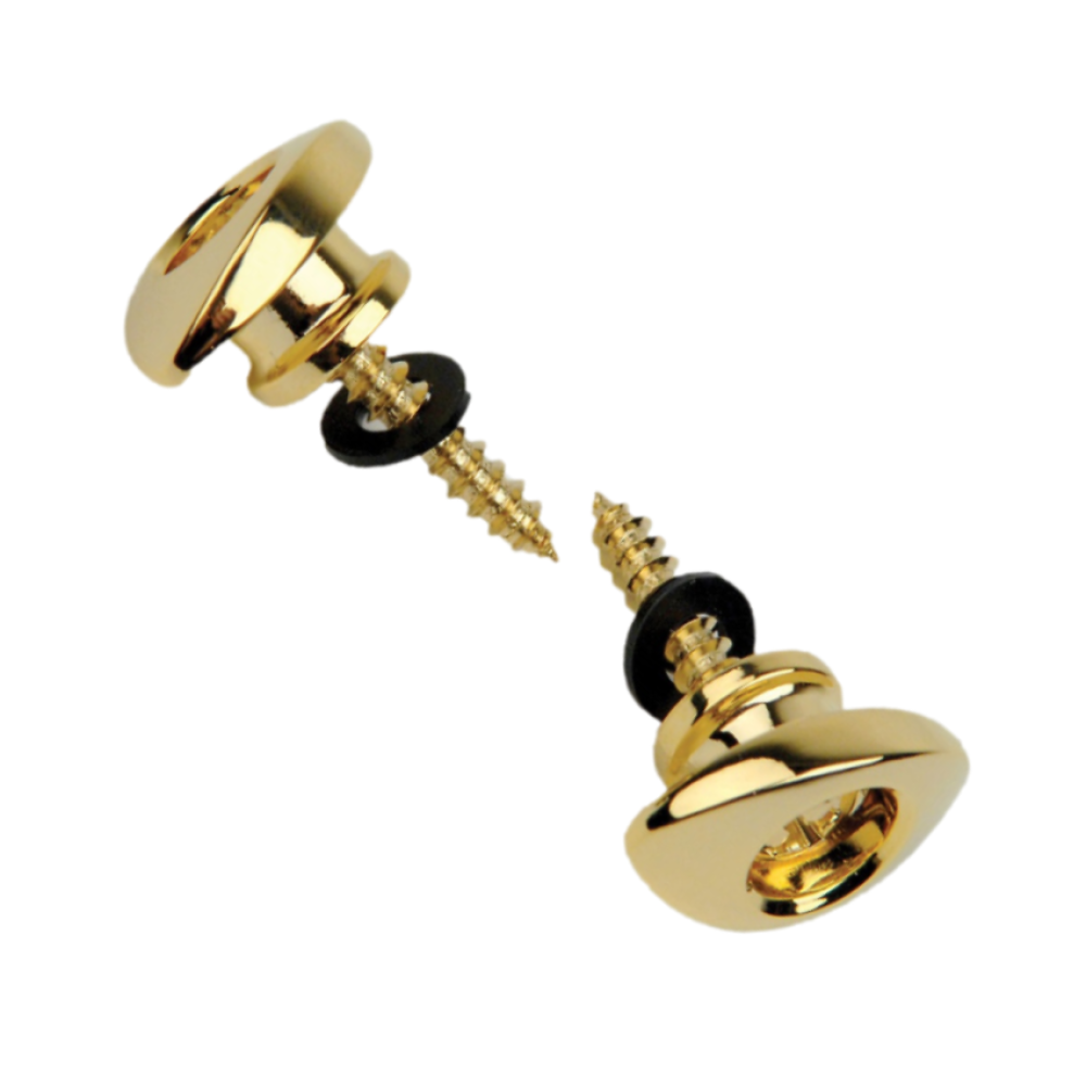 Daddario Elliptical End Pins PWEEP302 - Gold 