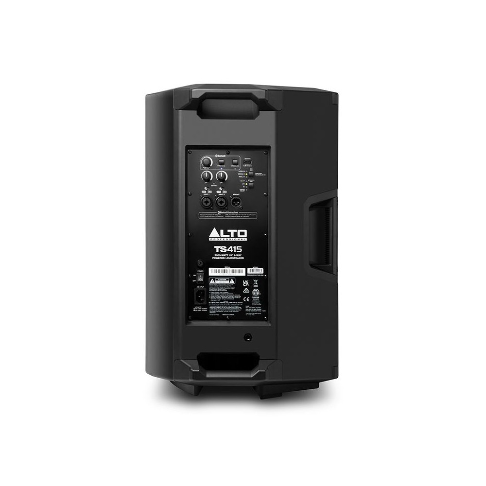 ALTO 2500-WATT 15-INCH 2-WAY POWERED LOUDSPEAKER WITH BLUETOOTH - TS415