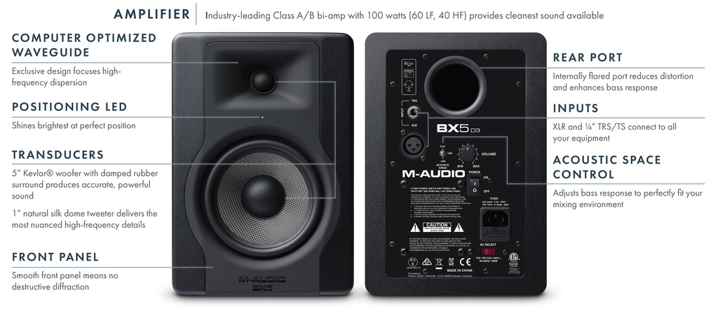 M-Audio Monitor-BX5D3