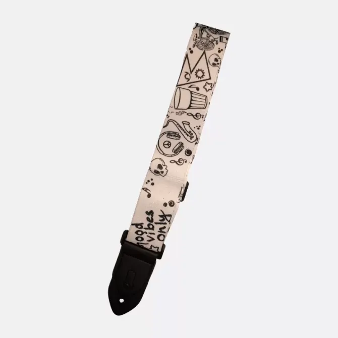 MANTRA GUITAR BELT - Nepal Slogan