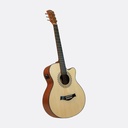 Mantra Semi Acoustic Guitar - Mukti (Natural)