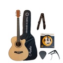 Mantra Semi Acoustic Guitar - Mukti (Natural)