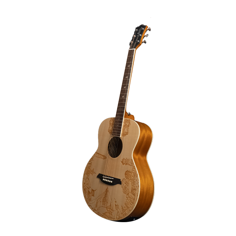 Mantra Semi-Acoustic Guitar-Prakriti Heritage