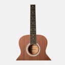 Caravan Music Acoustic Travel Guitar HS-MINi-2 (Brown)