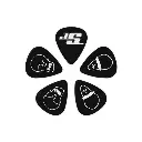 Daddario 1CBK4-10JS Joe Satriani Celluloid Guitar Picks - Black/Medium