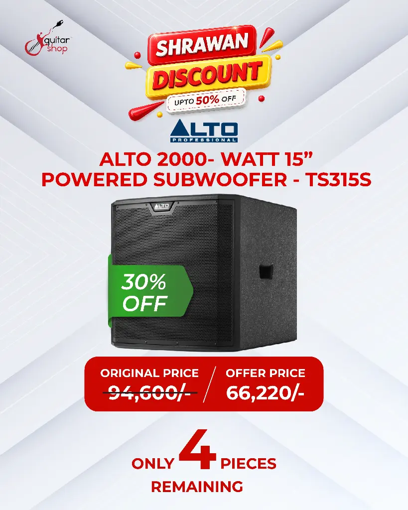 [ALTO1665] ALTO 2000-WATT 15" POWERED SUBWOOFER - TS315S