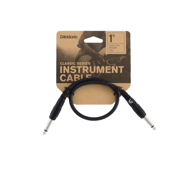[DADDARIO23528] DADDARIO CLASSIC SERIES INSTRUMENTAL CABLE 1/4 PW-CGTP-01