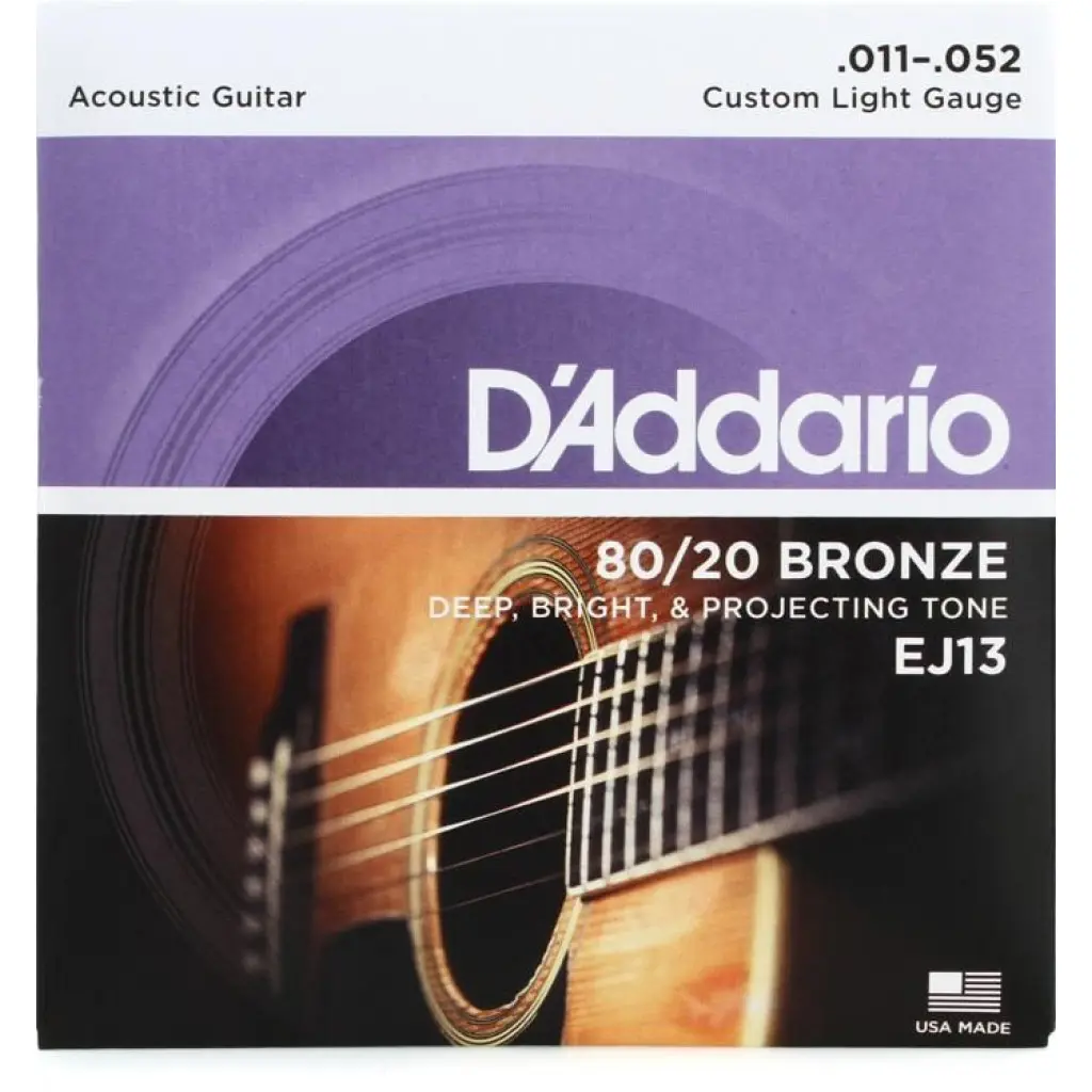 [DADDARIO1371] Daddario Acoustic 80/20 Bronze EJ13