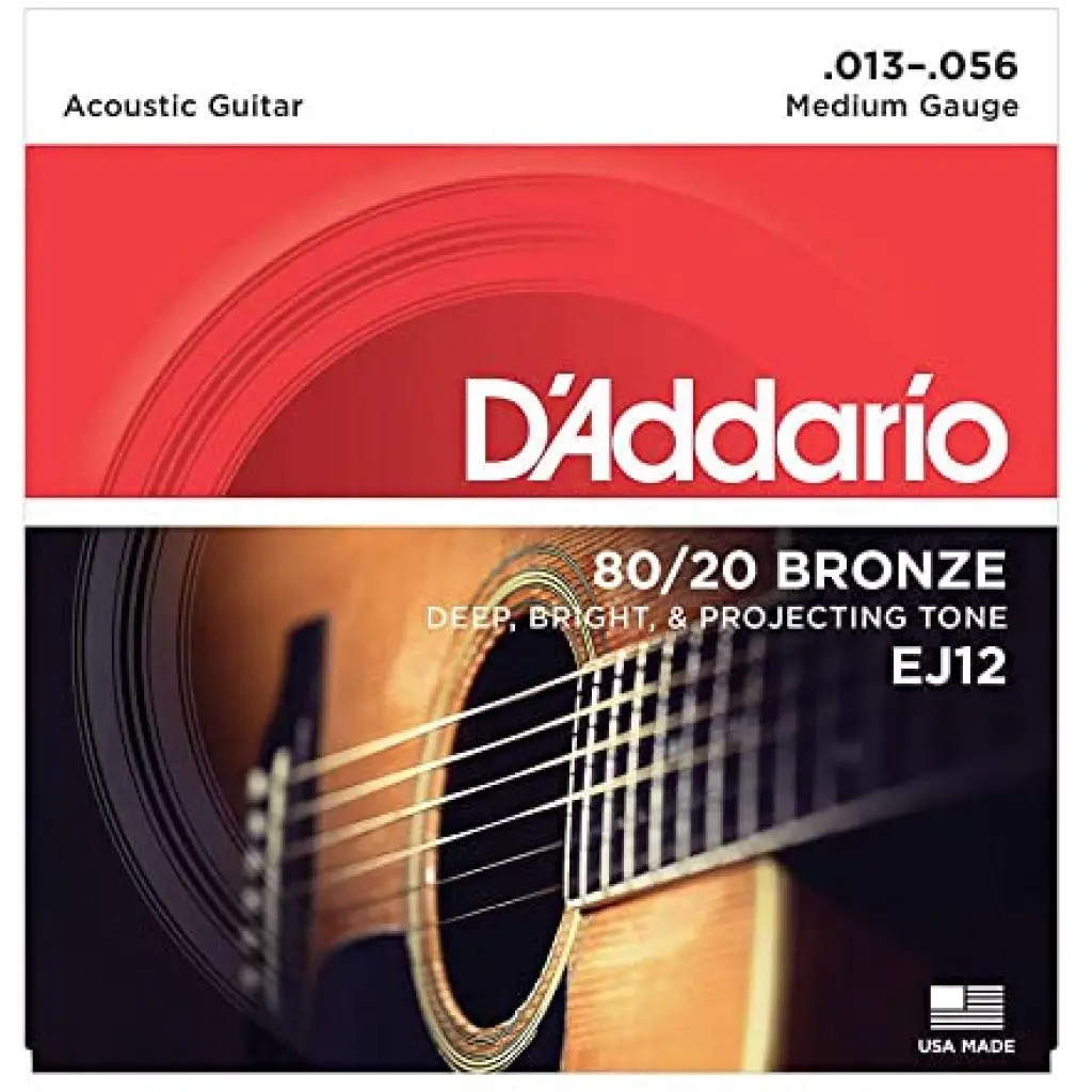 [DADDARIO4532] Daddario Acoustic 80/20 bronze EJ12 String