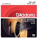 Daddario Acoustic 80/20 bronze EJ12 String