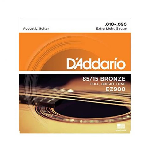 [EZ900] Daddario EZ900 85/15 Bronze Acoustic Strings, Extra Light, 10-50