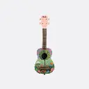 KALA UKETOPIA UKADELIC SOPRANO UKULELE 21"