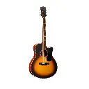Kepma A1CE Semi Acoustic Guitar Sunburst
