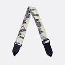 Mantra Guitar Belt - Heritage (White)