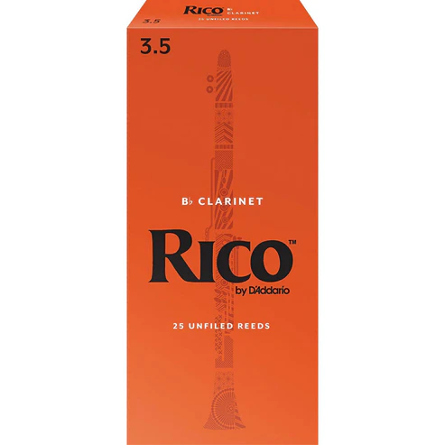 [DADDARIO36924] Daddario Rico RCA2535 Bb Clarinet Reeds, Strength 3.5