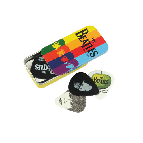 Daddario 1CAB4-15BT2 Beatles Stripes Pick Tin - Medium