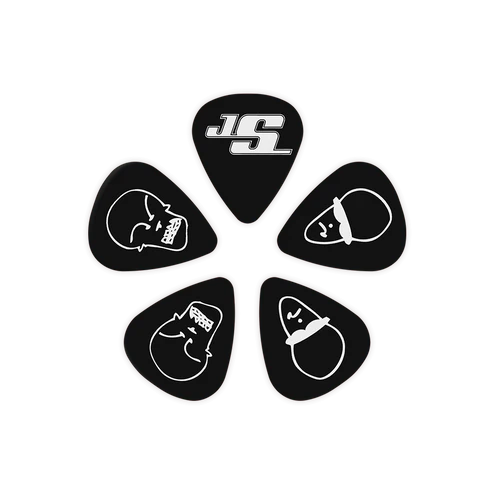 Daddario 1CBK2-10JS Joe Satriani Celluloid Guitar Picks -