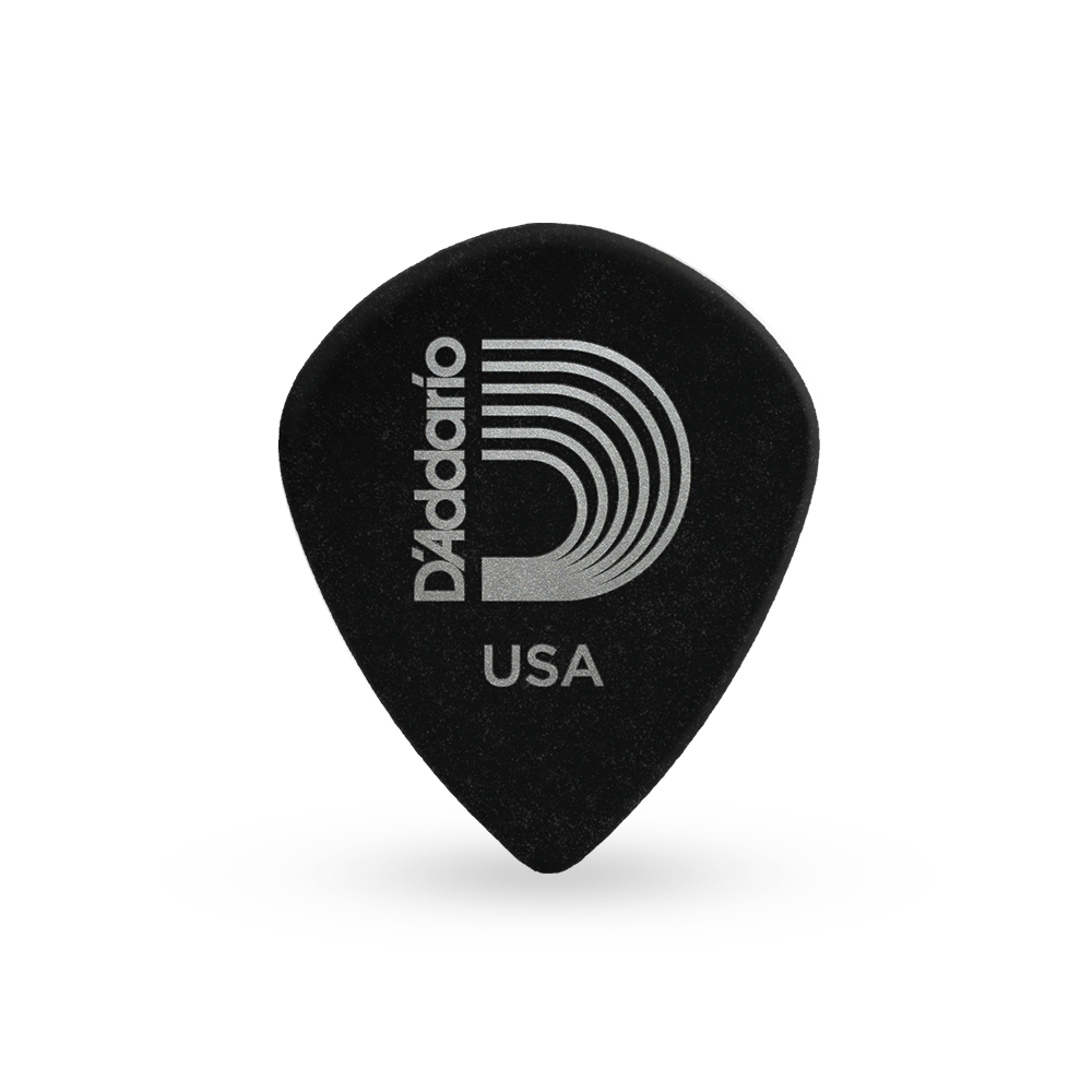 Daddario 3DBK4-100 Black Ice Guitar Pick-Medium 