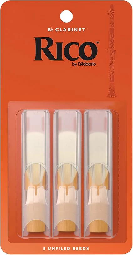 Daddario RCA0330 Rico Bb Clarinet Reed - 3.0 (3-pack) 