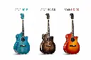 SQOE Semi-Acoustic Guitar S340 FG with package