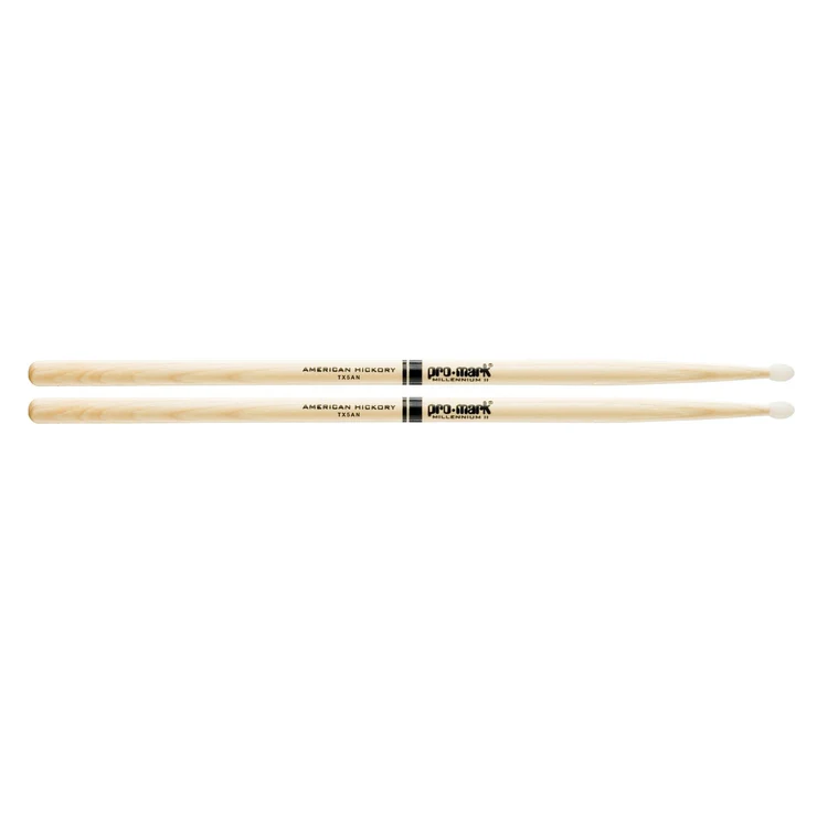 [TX5AN] ProMark 5A Hickory DrumsticksOval Nylon Tip TX5AN