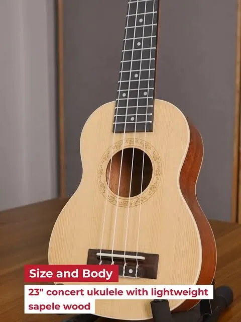 Dream Maker Ukulele UK-23 EQ (Combo Pick & Bag)