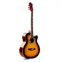 CARAVAN MUSIC HS 4020 WITH EQ (SUNBRUST) (Combo-Bag, string, belt, capo, Pick)