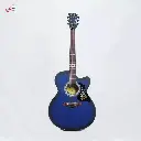 PLUTO 150 NORMAL ACOUSTIC GUITAR - (BLUE) (combo-bag, pick, capo, string) New
