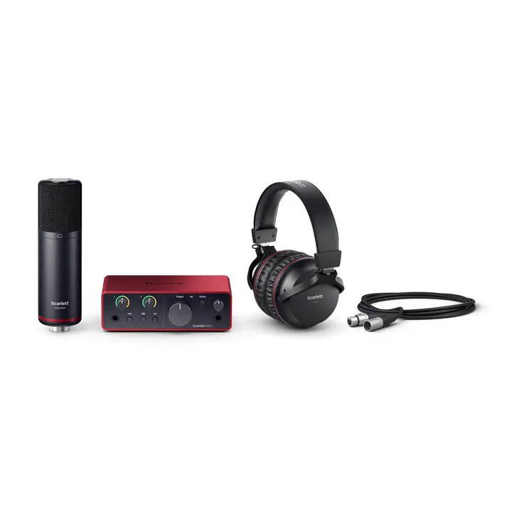 Focusrite Scarlett Solo Studio 4th Gen USB Audio Interface 