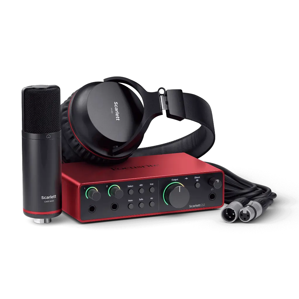 Focusrite Scarlett 2i2 Studio 4th Gen Audio Interface