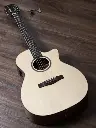 SQOE-40H Semi Acoustic Guitar (Natural)  (Combo-bag, belt, capo, string, pick)