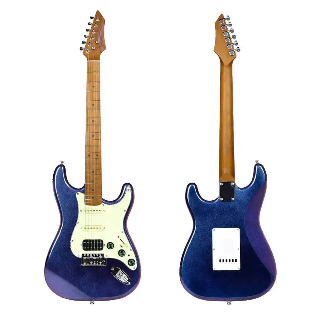Deviser L-G2S-CM07 Electric Guitar (DARK PURPLE) (Combo-Bag, string, belt, capo, Pick)