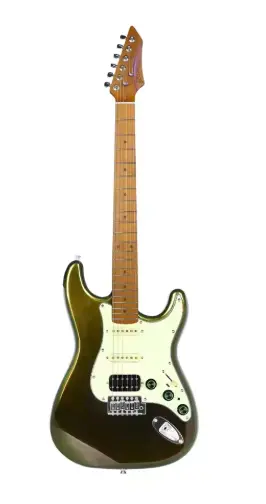 Deviser L-G2S-CM03 Electric Guitar (DARK GREEN) (Combo-Bag, string, belt, capo, Pick)