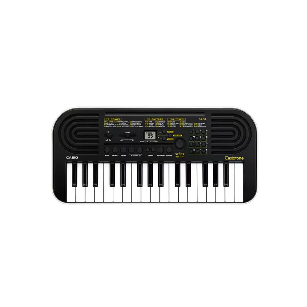 Casio MINI Electronic Keyboard SA-51 with Free Adaptor