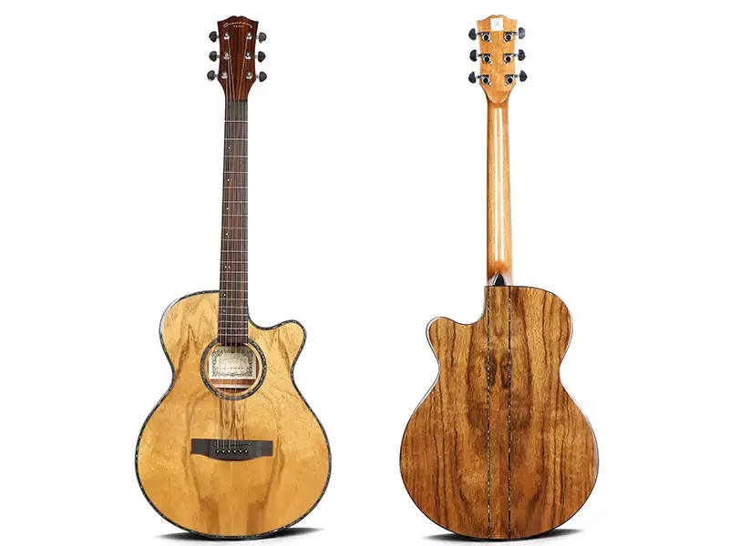 Oriental Semi-Acoustic Guitar EQ (W-300-40) (Combo-Bag, string, belt, capo, Pick) New