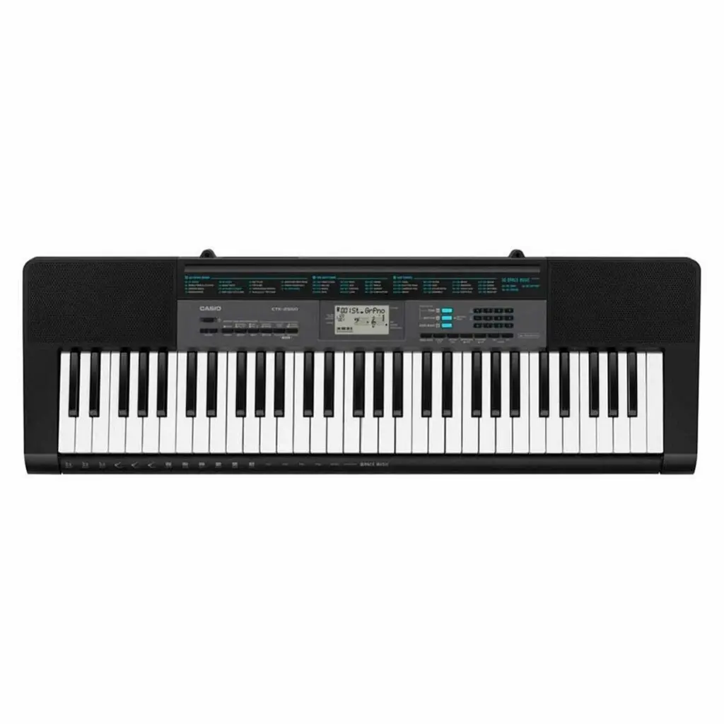 Casio Digital Keyboard CTK-2550 with Free Adaptor 