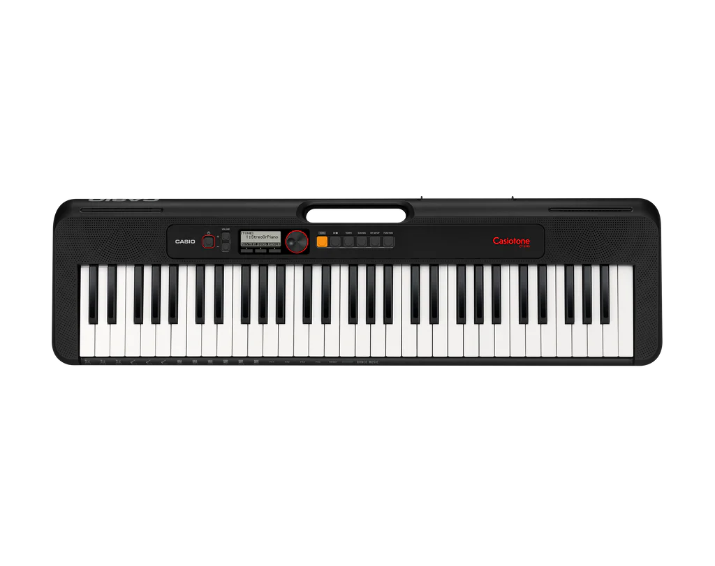 Casiotone CT-S195 Electronic Musical Keyboard with Free Adaptor